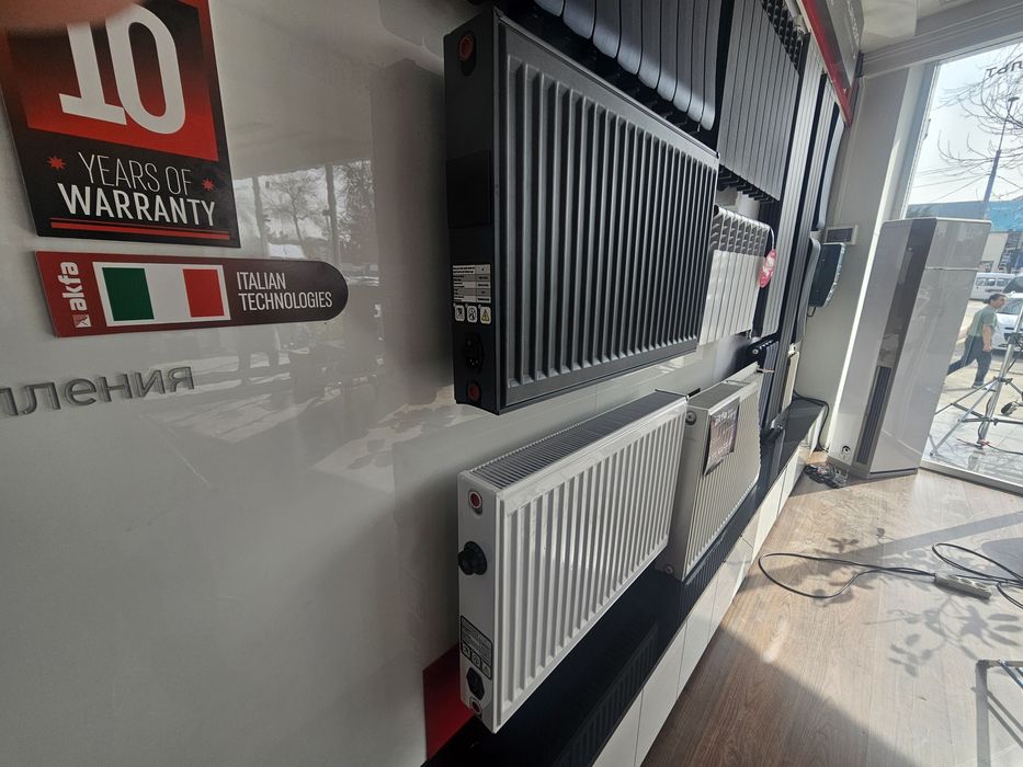 Электрический панельный  радиатор Akfa hybrid