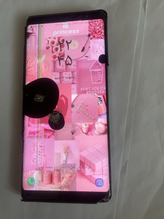 samsung Note 8 spart fata spate