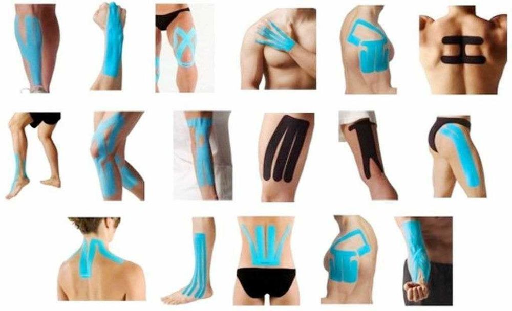 ‼️ Эластичная лента Vitalis Physio Tape, для мышц и суставов (Германия