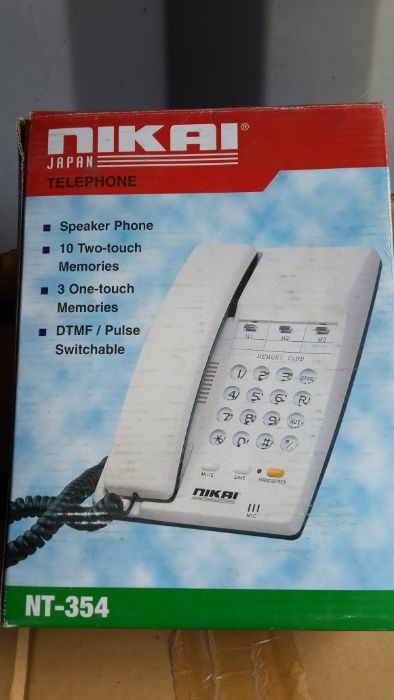 Телефон проводной , Новый!