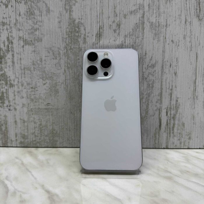 iPhone 15 Pro Max 256GB 84% White Titanium Zeus Amanet Vitan 5122