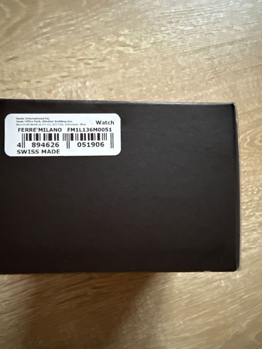 Оригинален часовник FERRE Milano нов