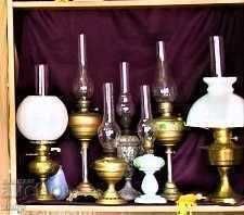 ЛОТ от Лампи за осветление на газ 19-20 век. Възраждане.