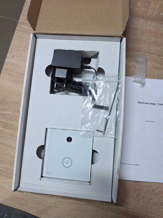 Snap | Sonerie cu transfer de imagini fără cloud | Compatibilă cu Fritz!Box | Albă