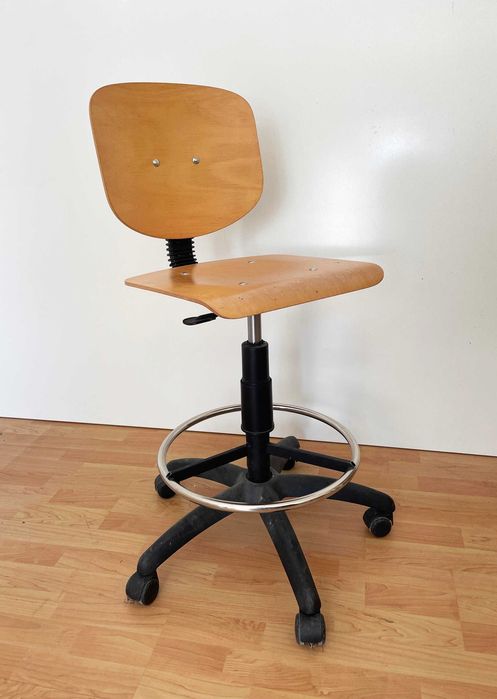 Scaun de atelier cu inaltime reglabila - 2x buc