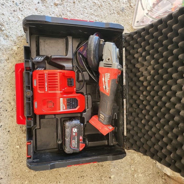 Milwaukee M18  CAG125X polizor unghiular  - flex