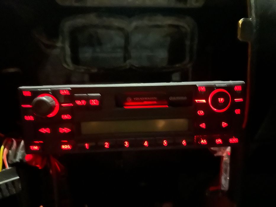 Оригинално радио gamma Vw/VW Gamma радио работещо с код