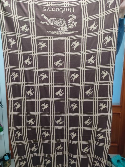 оригинален винтидж шал burberrys