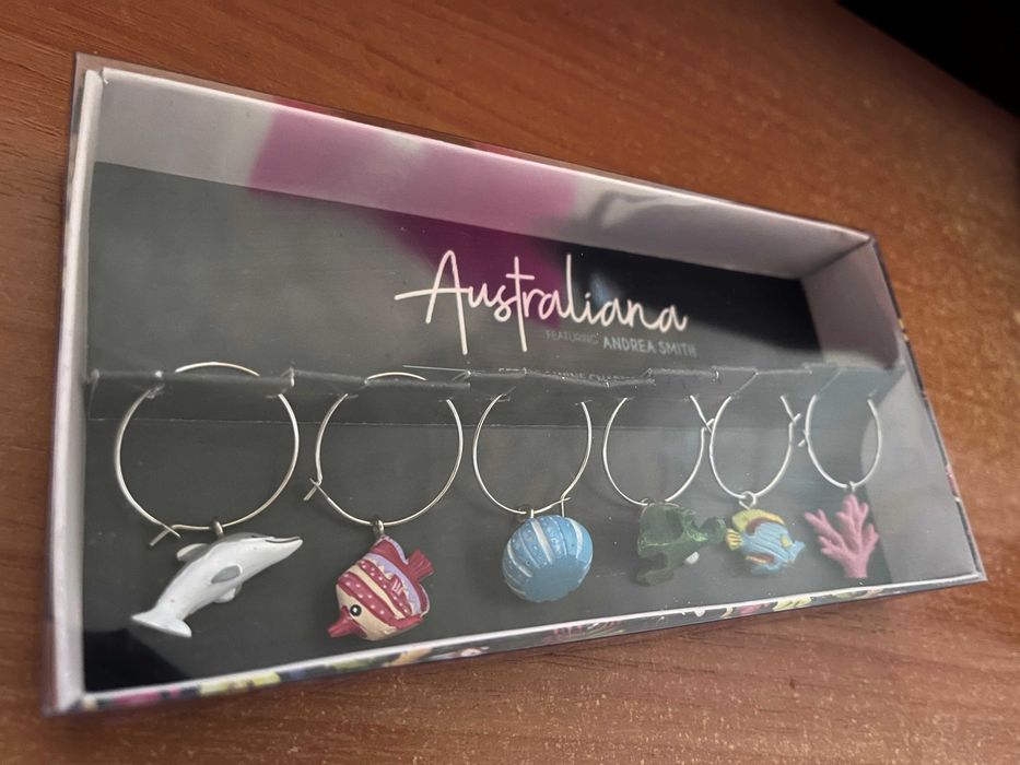 Cadou - Markere pentru pahar de vin - Australia