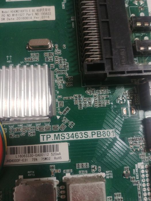 Продам материнскую плату TP.MS3463S.PB801.