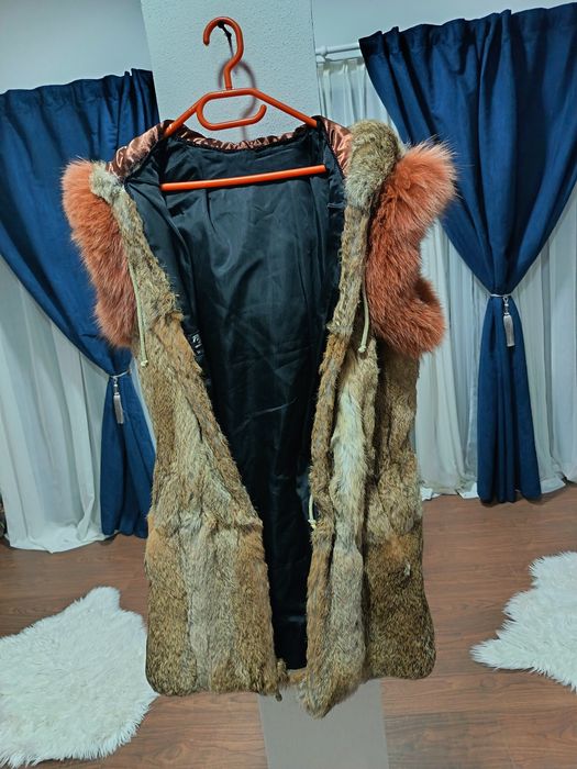 Vestă de blană naturală marimea M