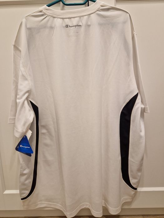 Tricoul alb/negru barbati, Champion, marime 2XL