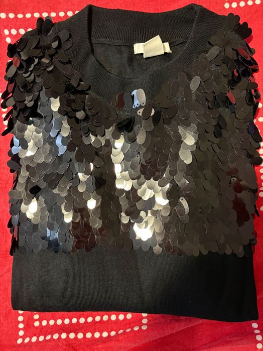 Дамска блуза с пайети H&M