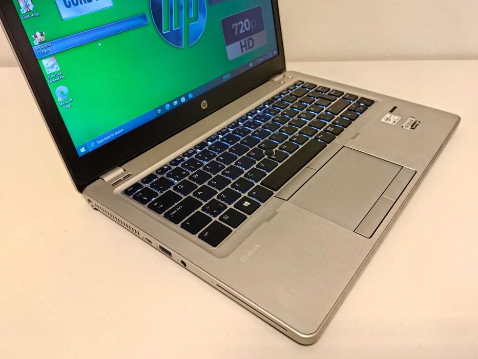 Laptop HP Elitebook i5 16gb SSD Ultrabook, iluminare. Garantie 1 an