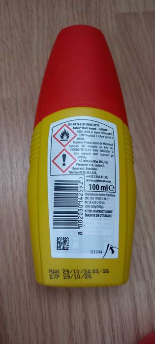 Solutie Autan impotriva tantarilor,capuselor