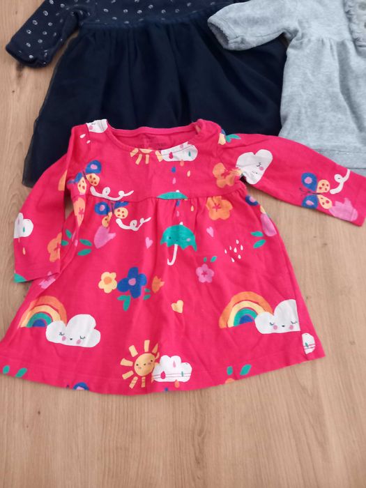 Маркови  роклички за момиченце 0-3м. + ПОДАРЪК