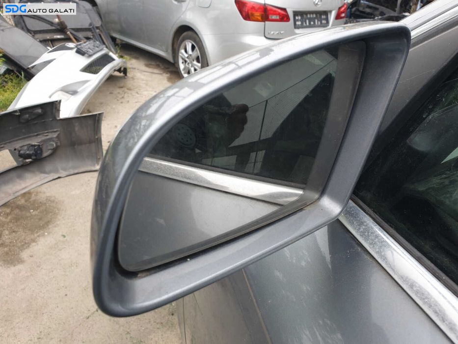 Oglinda Stanga Electrica cu Incalzire FARA Pliere Rabatare Audi A6 C6 NFL Non Facelift 2004 - 2008 Culoare LY7G [K0767]