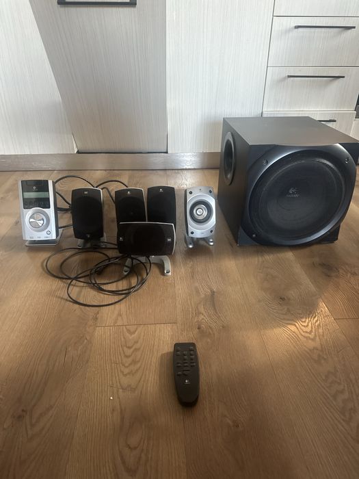 Vand Logitech Z-5500 5.1 THX – Sistem audio puternic, complet