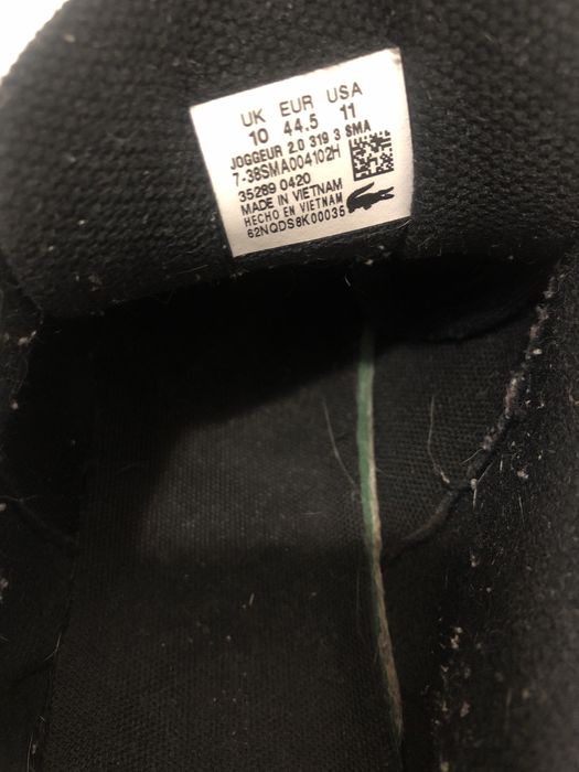 Кроссовки Lacoste 43-44 оригинал