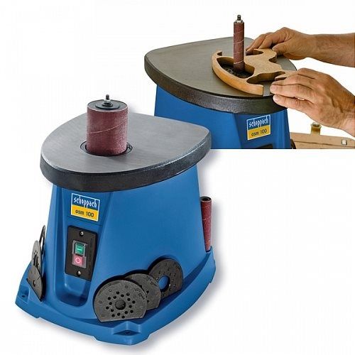 Masina de slefuit cu ax OSM100 Scheppach 450 W, 2000 rpm