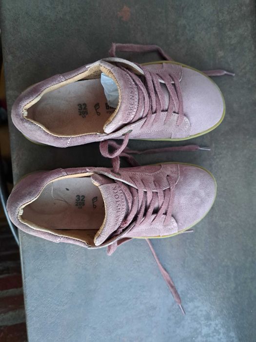 детски кожени обувки,маратонки за момиче,кецове,номер32,BIRKENSTOCK