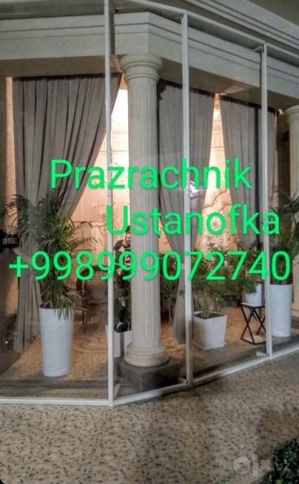 Banner prazrachniy ustanovka