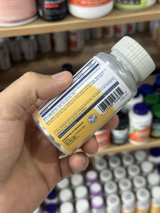 Solaray Niacinamide 500 mg 100 капсул
