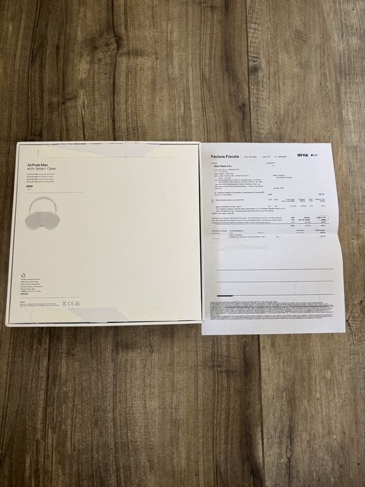 Air Pods max starlight - usb c , detin factura fiscala