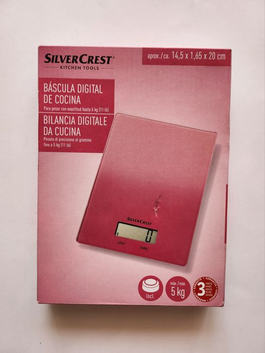 Cantar digital din sticla - pana la 5kg - SIGILAT