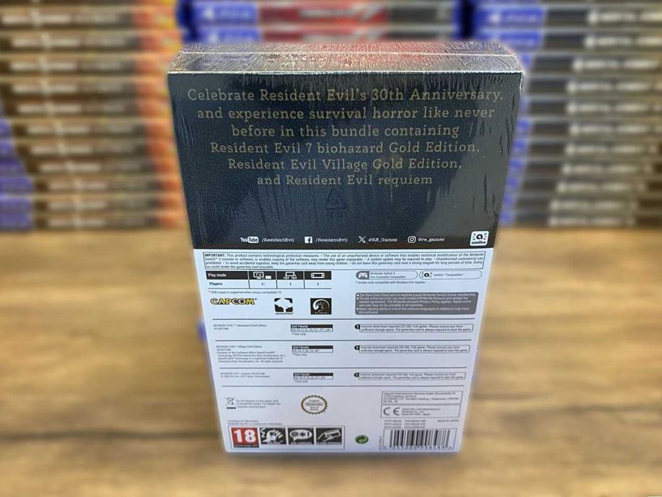 Новый Resident Evil: Generation Pack Nintendo Switch 2/ Набор Трилогия