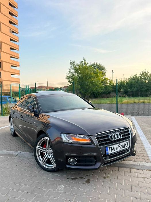 Audi A5 2.0 TFSI-211CP Quattro-Automat, 3xS-line, 2 seturi de jante