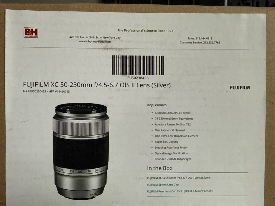 Fujifilm 50-240mm 4,5-6.7