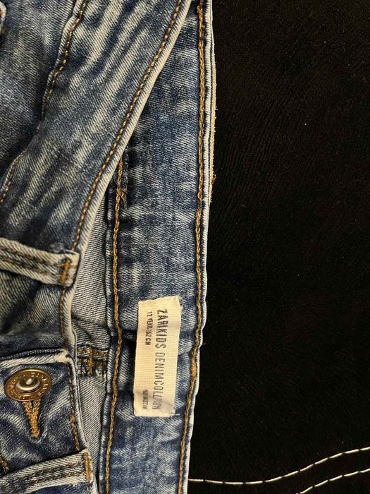 Дънки слим Zara и още три чифта прави дънки за момиче