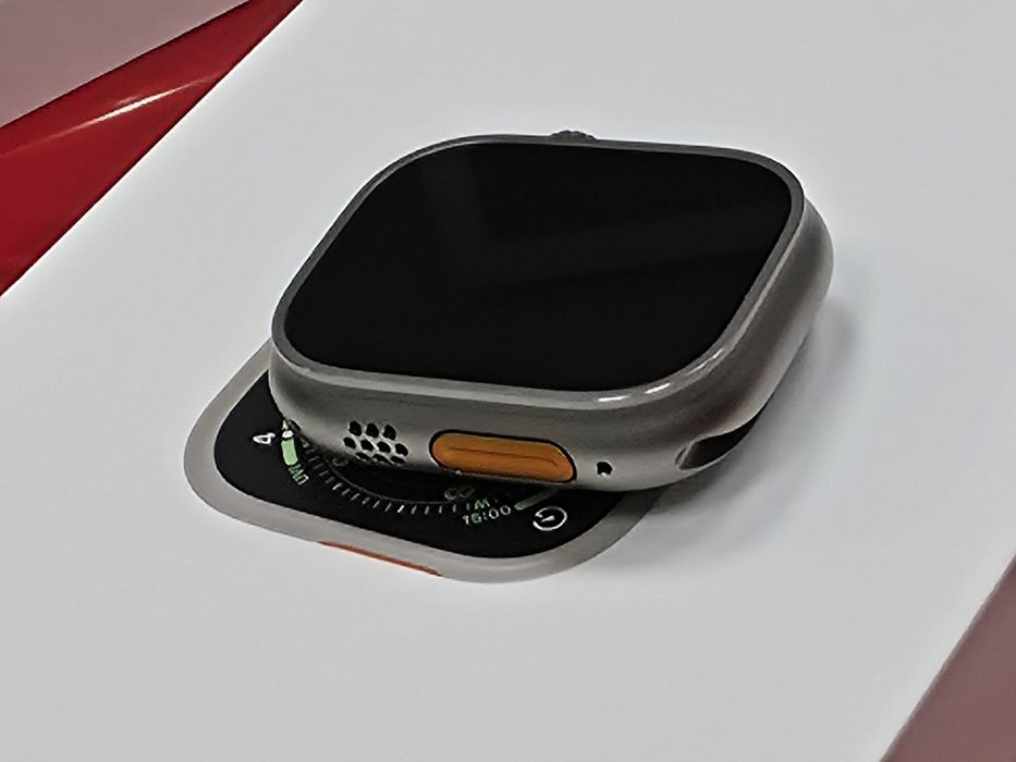 КАТО НОВ 49mm Apple watch Ultra 3 Гаранция Технополис 2028 Natural Titanium Milanese