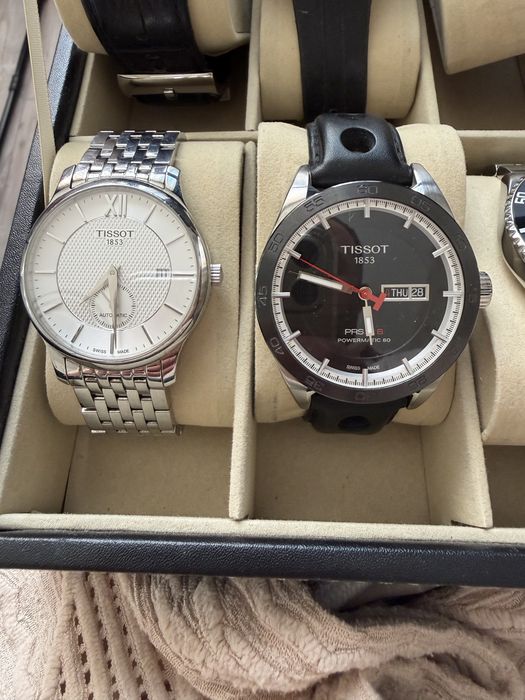2 ceasuri tissot automatice