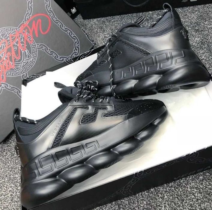 Adidasi Versace Full Black