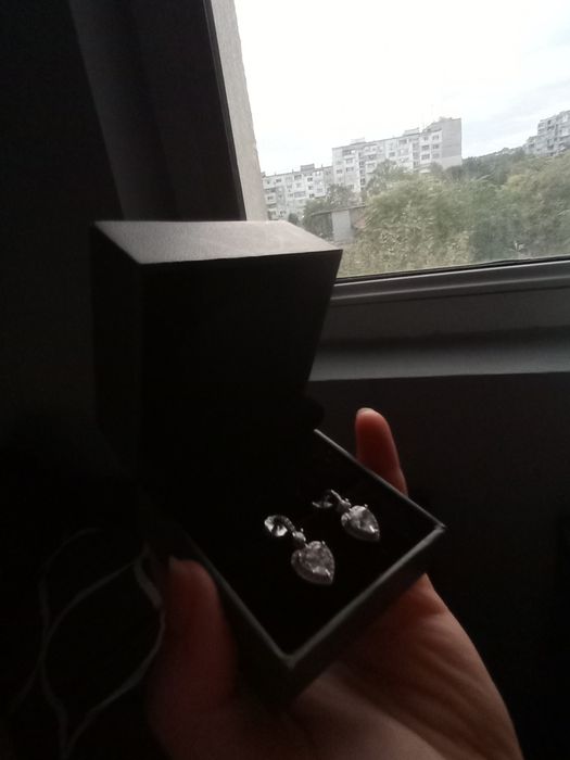 Сребърни обеци 925