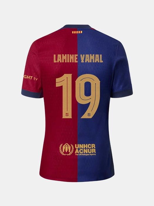 LAMIN YAMAL 19 Детски Екип с калци и шапка Барселона Сезон  2025 деца