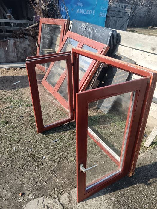 Geam termopan, tocărie lemn