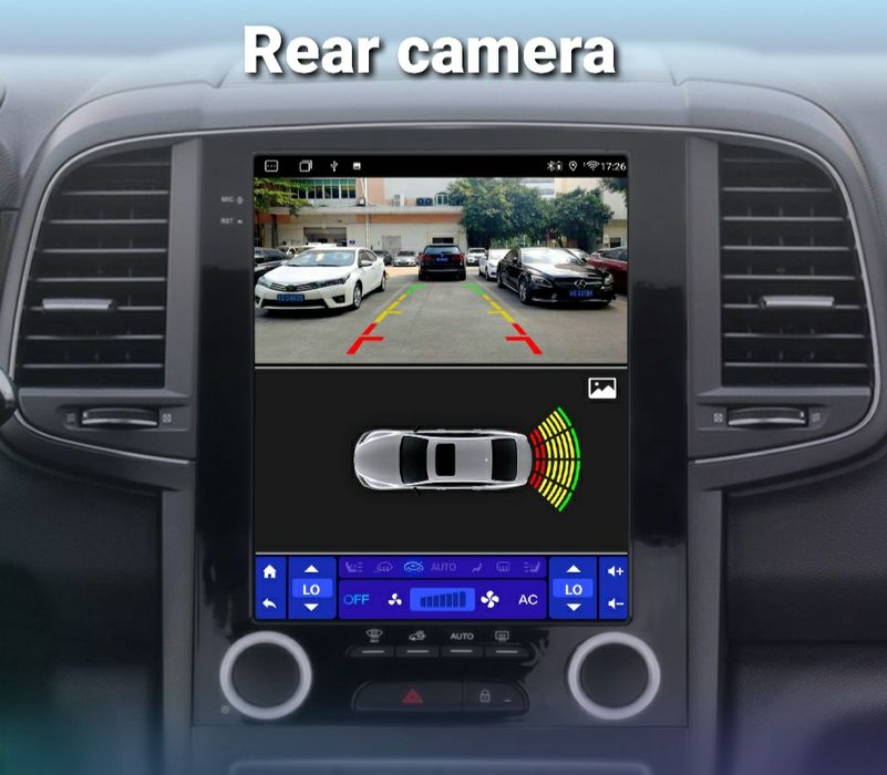 Navigație Android Tesla Renault Koleos/ Megane 4/ Talisman (2017–2020)