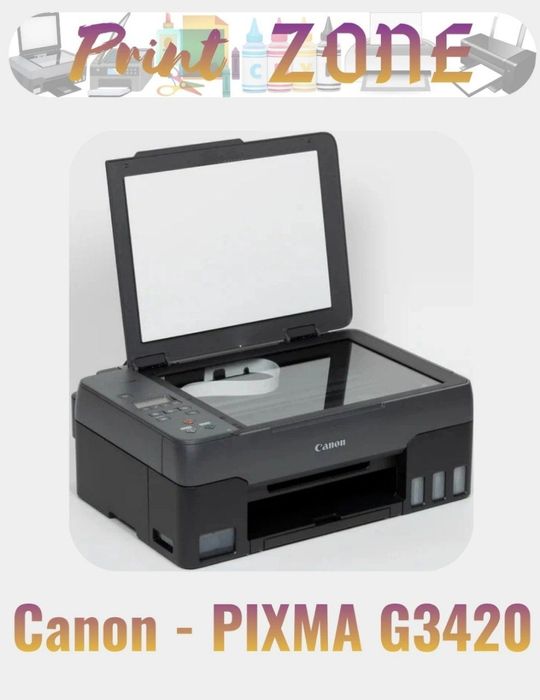 Rangli printer 3/1 Canon pexma G3420 pechsti kopiya skayner, wifi