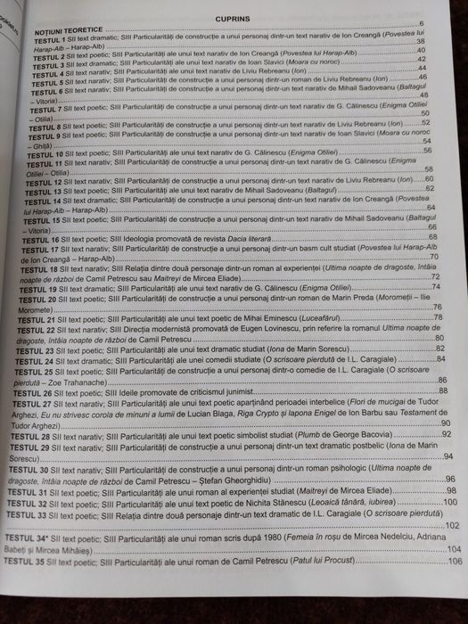 Vand carti pentru BAC