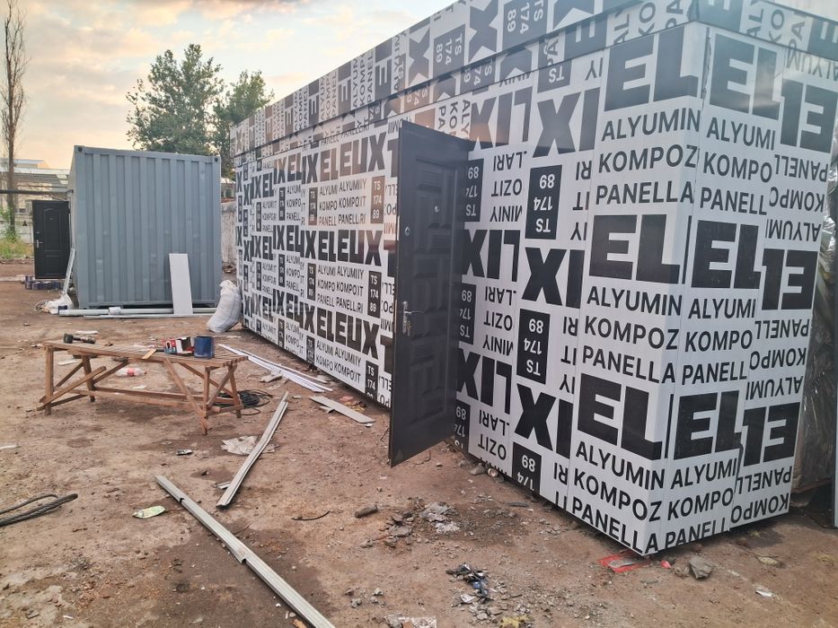 Kontener Domik Ofis Контейнер жилые для рабочих