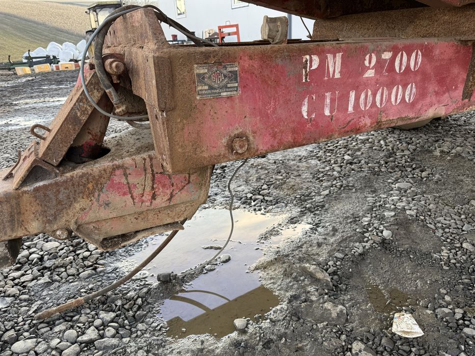 Remorca 7,5t simplu ax