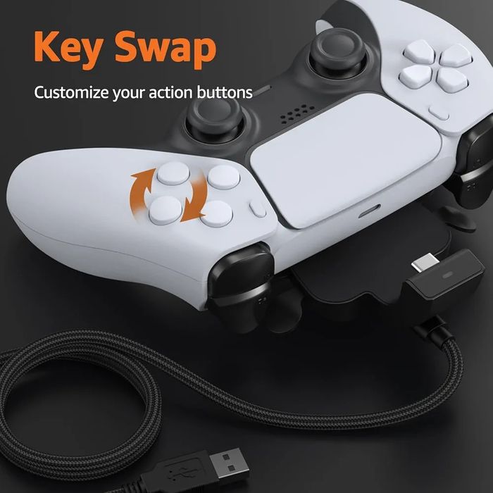 Paddles for PS5 Controller with MIC Function, Plug and Play