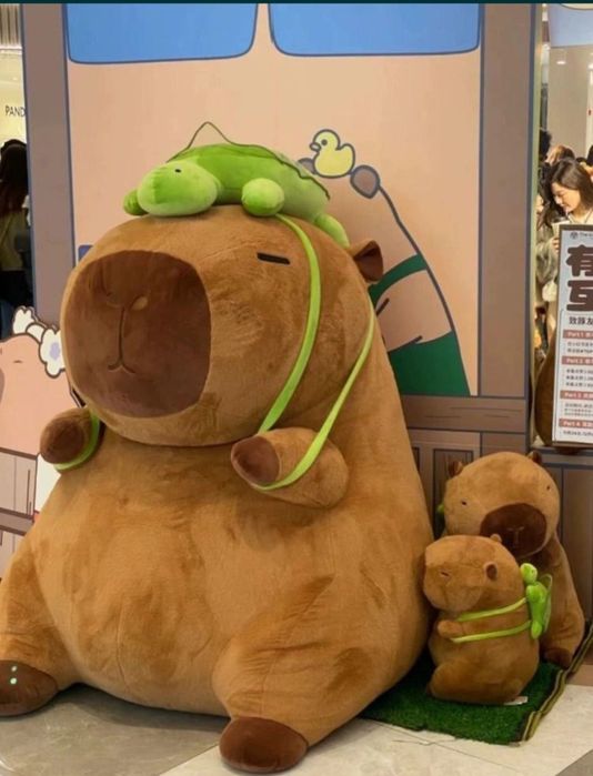 Плюшена капибара различни размери