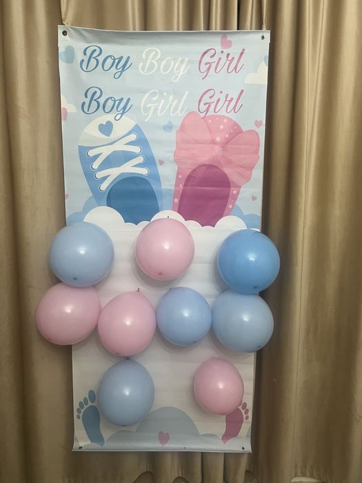 Банеры для гендер пати