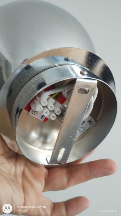 Set corpuri iluminat crom