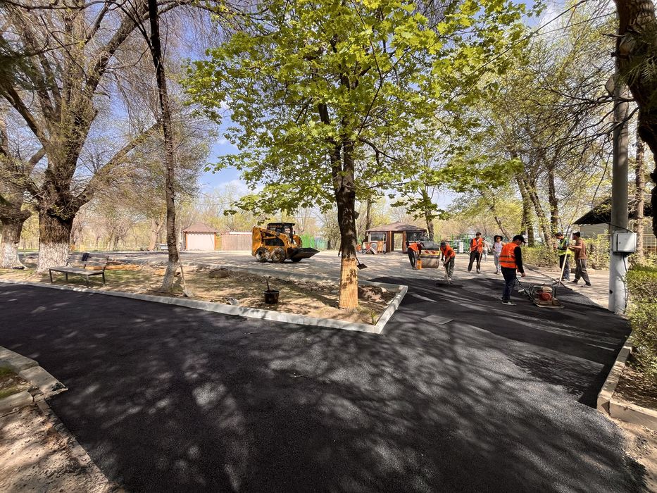 Асфальтирование Асфальт Укладка