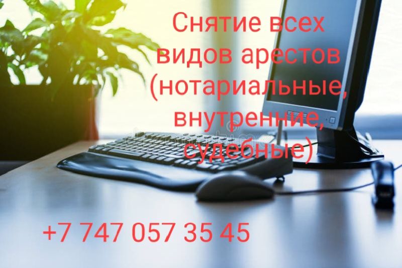 Снятие всех видов арестов
